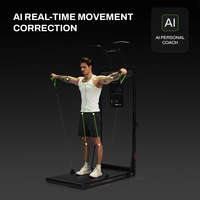 INNODIGYM L11 Machine à câbles professionnelle - Équipement de gym complet pour les bras, les jambes et le dos, utilisation à domicile, acier au carbone