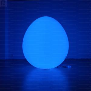 Bola Telur Goyang Tiup LED 2m Berubah Warna, Dekorasi Paskah Interaktif untuk Pesta Bertema/Pajangan Ritel/Iklan/Promosi - Product Image 3