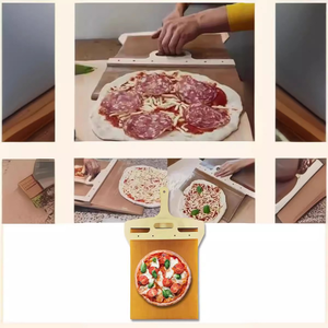 OEM ODM Popular Deslizante <span class=keywords><strong>Pizza</strong></span> Peel Venta al por mayor Deslizante <span class=keywords><strong>Pizza</strong></span> Espátula Transferencia Espátula Hornear Herramientas Diario Comedor Cocina - Product Image 4