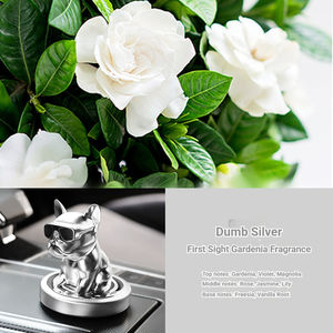 ของตกแต่งรถยนต์แบบโมเดิร์น กลิ่นหอมอโรมาเธอราพี รูปทรงบูลด็อกสุดสร้างสรรค์ พร้อมแว่นกันแดด วัสดุ ABS สำหรับตกแต่งภายในรถยนต์ ช่วยเพิ่มความหอมสดชื่น - Product Image 6