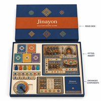 Jeu de société de dessin et de stratégie personnalisé en céramique européenne pour les boutiques de musées