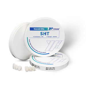 Buon prezzo SHT multistrato A1 A2 A3 colore blocco di Zirconia dentale materiale di laboratorio a più strati blocco di zirconio - Product Image 1