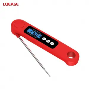 Digital Kitchen BBQ Food Cooking Meat Thermometer With digital temperature Clock Timer Function