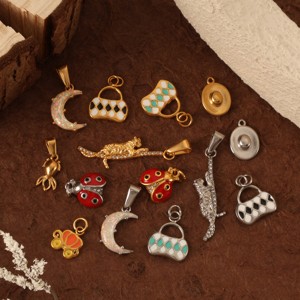 Dijes de Esmalte con Iconos de Estilo de Vida - Diseños de Rana/Ángel/Corazón con la Frase 'I'M GOOD' |   Suministros para la Fabricación de Joyería DIY al por Mayor para Collares y Pulseras - Product Image 4