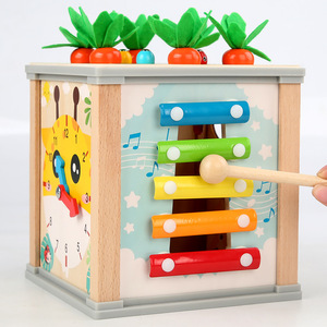 Nouveau jouet éducatif en bois pour enfants, boîte de tri de formes en bois, boîte de sagesse, entraînement à la pensée logique pour enfants, jouets éducatifs Montessori - Product Image 4