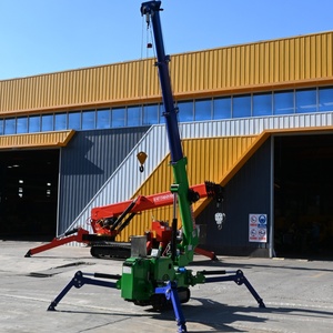 Grue araignée <span class=keywords><strong>à</strong></span> carburant diesel CE EPA EURO 5 Grue de levage <span class=keywords><strong>portable</strong></span> Construction de la machine Mini grue araignée sur chenilles de 3 tonnes 2t 3 t 5t 8t - Product Image 1