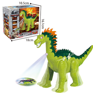 Figuras de Animales de Simulación, <span class=keywords><strong>Robot</strong></span> <span class=keywords><strong>Dinosaurio</strong></span> Caminante, Juguete de <span class=keywords><strong>Dinosaurio</strong></span> Eléctrico con Proyección, Luz y Sonido - Product Image 3