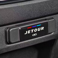 Couvercle du port de charge USB pour Jetour T2 Car New ABS Black Kit d'accessoires intérieurs de haute qualité Protection du siège arrière pour les voyageurs