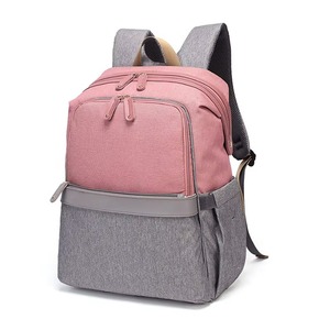 Haute qualité Polyester maternité sac à dos grande capacité porte-couche bébé poussette sac suspendu à la mode sac à dos pour maman - Product Image 2