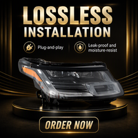 Phares avant LED complets d'origine américaine d'occasion OE LR169868 LR169869 pour Range Rover L405 Vogue 2018 - 2022