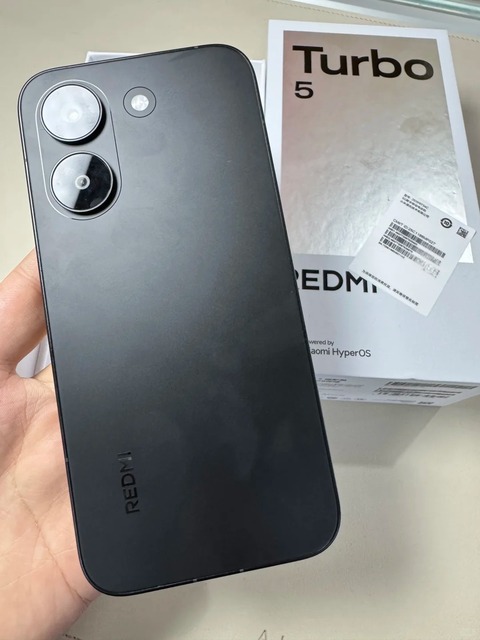 2026 Red/mi Turbo 5 5G Smartphone -Dimensity 8500-Ultra,120Hz, 7900mAh Battery,100W Fast Charge, 50MP OIS Camera, Global Version