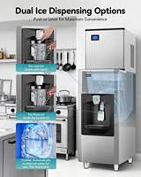 Machine à glaçons et distributeur pour café, meilleur prix, machine à glaçons commerciale à vendre