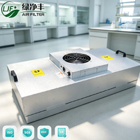 Unité de filtre d'échappement FFU de haute qualité, filtre à champignons, unités de ventilateur HEPA, hottes à flux laminaire, filtre HEPA H14