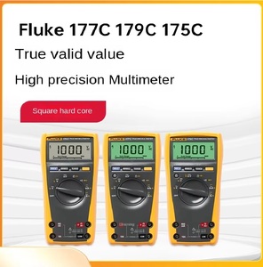มัลติมิเตอร์แบบดิจิตอล 175C True RMS รุ่น 179/177  แบบอัตโนมัติเต็มรูปแบบ ยูนิเวอร์แซล ผลิตในจีน - Product Image 1