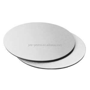 Custom Wholesale 90mm Stainless Steel Metal <strong>Round</strong> <strong>coaster</strong> - Product Image 1