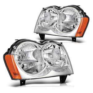 Para Jeep <span class=keywords><strong>Grand</strong></span> <span class=keywords><strong>Cherokee</strong></span> 2005 <span class=keywords><strong>2006</strong></span> 2007 Faros Delanteros Impermeables Accesorios para Automóvil CH2503160 CH2502160 - Product Image 4