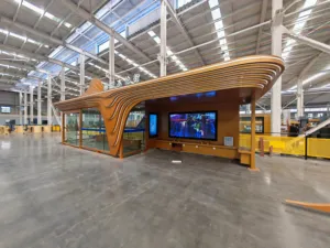 Soluciones de Paradas de <span class=keywords><strong>Autobús</strong></span> Prefabricadas y Estándar de Luhao para Transporte Público y Uso Escolar, con Estructura de Acero Resistente - Product Image 3