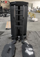 Machine à glute kickback avec câble, pour extensions de hanches debout et entraînement des fessiers, à charge par poulie, équipement de musculation pour le bas du corps