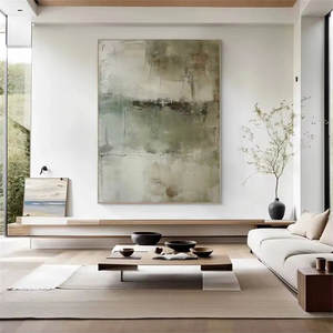 Dipinto a Olio <span class=keywords><strong>Classico</strong></span> Dipinto a Mano, Pittura a Olio Astratta Moderna con Texture su Tela, Opera d'Arte per Decorazione Murale - Product Image 2