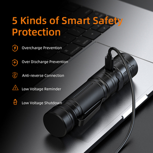 Sản xuất tay LED Đèn pin ngoài trời <span class=keywords><strong>1000lumen</strong></span> GT75 LED sạc Zoomable đèn pin - Product Image 5