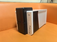 Printer Kartu Plastik PVC Thermal Evolis Primacy 2 Berkinerja Tinggi, Dapat Ditulis Ulang, Satu/Dua Sisi, 300DPI, USB/Ethernet, Tersedia
