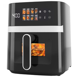 Approvisionnement direct usine : Friteuse <span class=keywords><strong>à</strong></span> air intelligente grande capacité 1350W, norme américaine, commande tactile, haute puissance, pour la maison - Product Image 1