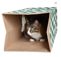 Tunnel pour chat pliable, portable, imperméable, durable, écologique, en feutre polyester, jouet créatif pour chaton