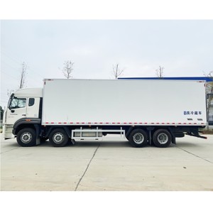 <span class=keywords><strong>Camion</strong></span> <span class=keywords><strong>frigorifique</strong></span> HOWO 8x4 Euro 5 450 ch LHD neuf à boîte manuelle, grande capacité, <span class=keywords><strong>camion</strong></span> congélateur d'<span class=keywords><strong>occasion</strong></span> - Product Image 4