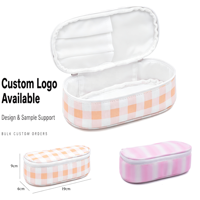 Sac de rangement de beauté étanche en PVC personnalisé Bestpackaging avec fermeture éclair et dragonne pour collections de marques