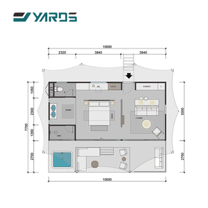 High Quality Supplier Vacation <strong>Tent</strong> With Outdoor Leisure Area And Large Space Glamping Stretch <strong>Tent</strong> - Product Image 3