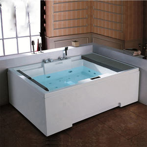 Design élégant de luxe baignoire à remous <span class=keywords><strong>en</strong></span> acrylique yacuzzi bains à remous de massage pour 2 personnes baignoire autoportante buse de surf <span class=keywords><strong>toefl</strong></span> po - Product Image 2