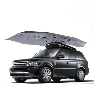 4.2米多功能遮阳帘车顶罩全自动汽车伞带遥控