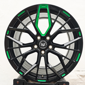 ล้อแม็กซ์อัลลอยด์ Viaol ขนาด 17 18 19 20 21 22 นิ้ว สีดำเงา ลายหลายก้าน สำหรับรถยนต์ PCD 5x112 5x114.3 เหมาะสำหรับ Audi VW Golf BYD <span class=keywords><strong>zeek</strong></span> - Product Image 5