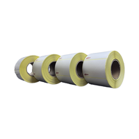 Rollo de Etiquetas Térmicas Directas Personalizadas de 58 mm, Resistentes al Agua, 58x60 58x40, Etiquetas Adhesivas de Papel Blanco con Código de Barras para Supermercado