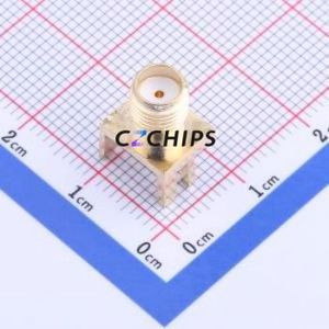 HJ-SMA076 RF Coaxial Connector Through hole Component (THT) Connector Board-to-Board Inner Hole 1 SMA - Product Image 1