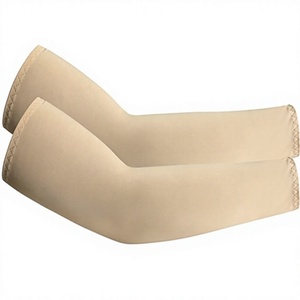 2 pares de mangas de compresión para brazos, mangas de compresión refrescantes con protección UV para ciclismo, actividades al aire libre y deportes - Product Image 1