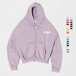 500g Heavyweight Vintage American Jacket Workwear Batik Washed Aged Veste à capuche - Product Image 1