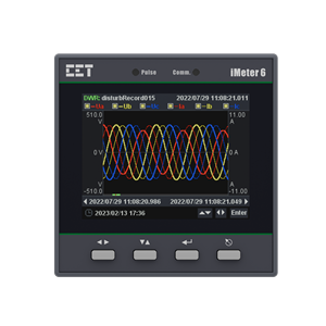 Monitor de Calidad de Energía Trifásico CET IMeter 6, Clase 0.2S, Pantalla LCD a Color Industrial, Ethernet, para Aplicaciones BACnet/IP - Product Image 3