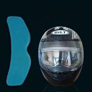 Película antivaho impermeable para <span class=keywords><strong>casco</strong></span> de motocicleta, pegatina de espejo antilluvia, Nano material impermeable, 270mm x 100mm - Product Image 3