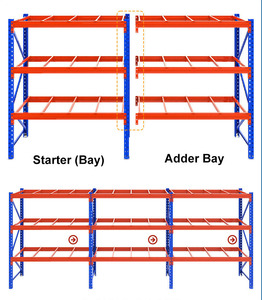 מערכת מתלה מזרן Q235 לאחסון מזרן חובה כבדה מחסן קרן מתלה - Product Image 4