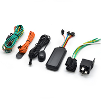 PROTRACK VT08S Traceur GPS pour véhicule avec relais de coupure moteur à distance via SMS GPRS, étanche, application Android, montage sur tableau de bord, suivi PC