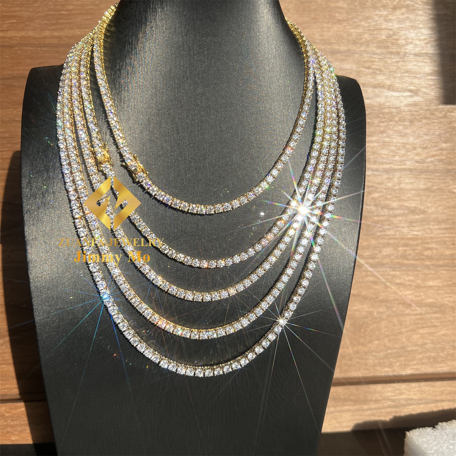 สร้อยคอเทนนิส 3 มม.*18 นิ้ว