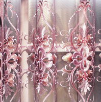 Rideaux sur mesure en gros, rideaux de luxe de style Dubaï, design occultant, rideaux jacquard pour hôtel, salon