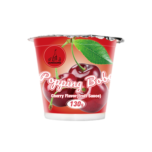 Perles de Boba Éclatantes Saveur Cerise Sucrée 130g pour Boissons <span class=keywords><strong>et</strong></span> Gâteaux – Meilleures Ventes - Product Image 1