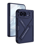 Étui pliable pour iPhone, protection intégrale de la charnière, support 3D tendance, coque arrière de luxe légère pour hommes et femmes