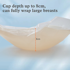 Silicone Áo ngực không thấm nước mạnh mẽ dính có thể giặt của phụ nữ tái sử dụng thêm kích thước lớn - Product Image 6