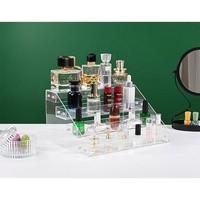 Supports d'affichage en acrylique de 12 pouces, étagères d'affichage en acrylique transparent, étagères en acrylique double face utilisables pour les figurines Funko Pop