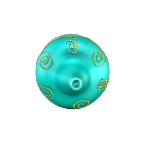 Hoge Kwaliteit Groothandel Goedkope Handgeschilderde Kerst Glazen Bal Elegante Kerstboom Hanger Voor Huisdecoratie Ornament - Product Image 6