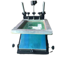 Mesa de Serigrafía Manual Pequeña y Impresora de Productos Planos, Máquina de Serigrafía en Miniatura
