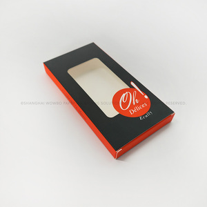 Cao cấp xu hướng thời trang tùy chỉnh <span class=keywords><strong>Fancy</strong></span> logo in thực phẩm an toàn sô cô la Nấm cục hộp với PVC cửa sổ trên đầu trang cho đồ ngọt cửa hàng - Product Image 3